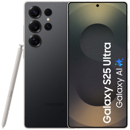 Samsung Galaxy S25 Ultra - Zwart - 256 GB - Fysieke simkaart + eSIM