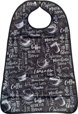 Secobed Wasbare slab - Met opvangbak - Koffie print - 50 x 75 cm