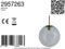 Light & Living Hanglamp Magdala - Smoke Glas - Ø30cm - Modern - Hanglampen Eetkamer, Slaapkamer, Woonkamer