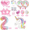 2e Verjaardag Ballon Unicorn - Opblaasbare Unicorn - 2e Verjaardag - Unicorn Verjaardag Decoraties - Unicorn Verjaardag Jaar Ballon (2)