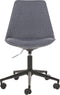 DAKOTA - Bureaustoel - Grafietgrijs - Polypropyleen