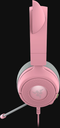 Razer Kraken Kitty V3 X - Hoofdtelefoon met Hoofdband - Ingebouwde microfoon - Roze