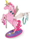 SES - Unicorn sieradenstandaard - houten onderdelen - met 6 kleuren verf, penseel en (glitter)lijm - makkelijk uitwasbaar - Unicorn Knutselen
