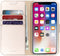 Accezz iPhone Xs Max - Wallet Softcase Bookcase - 3 pashouders - Goud