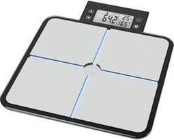 Medisana BS 460 - Lichaamsanalyseweegschaal - Gewicht lichaamsvet vocht spier- en botmassa - Blauw LED