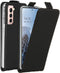 Accezz Samsung Galaxy S21 - Flipcase - Pashouder - Zwart