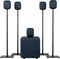 Monitor Audio Mass 5.1 2G - 5.1 Compacte Surround Home Cinema Set - Zwart