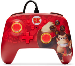 PowerA Enhanced - Bedrade Controller - 3,5 mm audio-aansluiting - Rood