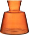 J-Line vaas Conisch - glas - oranje - large