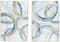 Schilderij DKD Home Decor Abstract Modern 80 x 2,5 x 120 cm (2 Stuks)