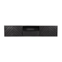 Zwevend tv-meubel New York 160 cm - zwart