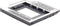 Gembird MF-95-02 - Slim mounting frame - Voor 2,5'' HDD/SSD naar 5,25'' bay (12 mm)