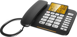 Gigaset DL580 - Vaste telefoon - Extra grote toetsen - Zwart