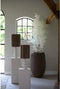 Light & Living Medan - Lampenkap - Ronde vorm - Bruin - Ø30cm