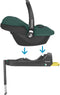 Maxi-Cosi Cabriofix i-Size - Autostoeltje Groep 0+ - i-Size veiligheid - Essential Green