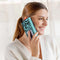 imoshion Hoesje Geschikt voor Samsung Galaxy S24 Hoesje Met Pasjeshouder - imoshion Design Bookcase smartphone - Meerkleurig / Black Blue Stripes