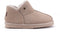 Warmbat Willow Suede - Dames Sloffen - Suède - Grijsbruin
