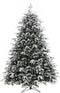 Black Box Trees Frosted Stelton Kunstkerstboom - H185 cm - Groen