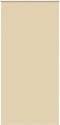 vidaXL - Rolgordijn - verduisterend - 105x230 - cm - stofbreedte - 100,7 - cm - beige
