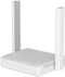 Keenetic Starter 2nd Gen (KN-1121) - Draadloze Router - Wi-Fi 4 300 Mbit/s - Wit/Grijs