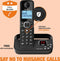 Alcatel F860 Trio set DECT huistelefoon - Antwoordapparaat - Nummerweergave en blokkering ongewenste beller (3 handsets)