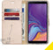 Accezz Samsung Galaxy A7 (2018) - Wallet Softcase Bookcase - 3 pashouders - goud