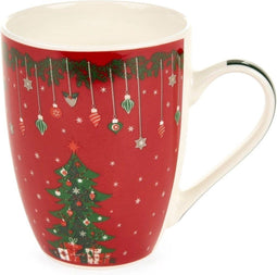Kerstmokken in cadeau verpakking - 6 soorten - 1 stuks - Nuvole di Stoffa kerstboom