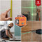 JACKMEND Jackmend09 - 4D Kruislijnlaser - Zelfnivellerend 50M Meetbereik 360 Graden Rotatie