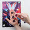 UNIDRAGON Houten Puzzel Voor Volwassenen Pop Art - Cyber Konijn - 250 stukjes - 32x23 cm