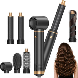 5-in-1 Airstyler - Haarstyler 1000 W - Warmeluchtborstelset met Coanda-technologie