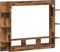 vidaXL - TV - Kast - Muurbevestigd - Oud - Hout - 152x22x113 - cm