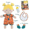 JEMINI Mon Premier Poupon June lappenpop +/- 30 cm met 4 accessoires