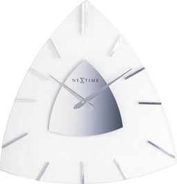 NeXtime Bermuda - Klok - Glas - 40x40.7 cm - Transperant