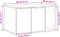 vidaXL - Kattenbakkast - 80x50x45 - cm - bewerkt - hout - grijs - sonoma - eikenkleur