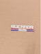 Rucanor Raffi Basic Shirt Ronde Hals Heren Beige Maat L