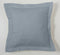 Kussenhoes Alexandra House Living Staal Staalgrijs 55 x 55 + 5 cm