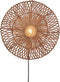 GOOD&MOJO Wandlamp Zanzibar - Rotan - Ø55cm - Binnen Modern