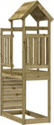 vidaXL Speeltoren met klimwand 53x110x214 cm geïmpregneerd grenenhout