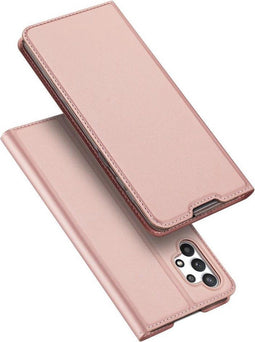 Dux Ducis - Slim bookcase hoes - Geschikt voor Samsung Galaxy A32 4G - Rose Goud