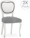 Stoelhoes Eysa THOR Donker grijs 50 x 5 x 50 cm 2 Stuks