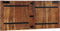 vidaXL - Hoofdbord - 120 - cm - massief - gerecycled - hout - meerkleurig
