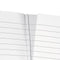 notitieboek Sigel Jolie Sense 95x180mm hardcover gelinieerd wit SI-JN506