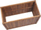 vidaXL - Plantenbak - verhoogd - 100x50x50 - cm - massief - teakhout