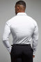 Tailored Athlete overhemd - Muscle Fit - maat M - wit