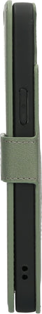 Mobiparts iPhone 14 Plus - Classic Wallet Case - Ruimte voor pasjes - Groen