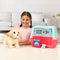 Little Live Pets - Ouchies Puppy Cooper - Interactieve knuffel met 50 geluiden - bruin