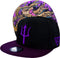 Capiche® Snapback Pet Heren – Hydra – Zwart & Paars – Verstelbaar met Druksluiting – Sportcap – Baseball Cap – Mannen Cap – Griekse Mythologie