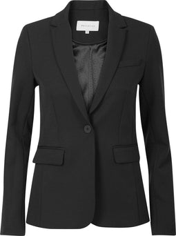Promis Blazer Babe - Slim Fit - Luxe stretchstof - Zwart XXL