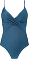 Barts Isla Shaping One Piece - Badpak - V-hals met shaping effect - old blue - Maat 42