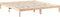 vidaXL - Bedframe - extra - lang - zonder - matras - massief - grenenhout - 180x210 - cm